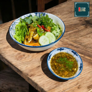 Bún Trộn Nước Lèo Huế Chay