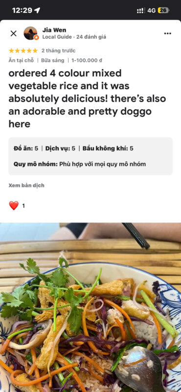 Feedback chay tuệ đăng quang